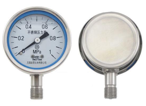 優(yōu)質(zhì)不銹鋼壓力表(品質(zhì)保證)無錫泉君儀表 專業(yè)供應銷售